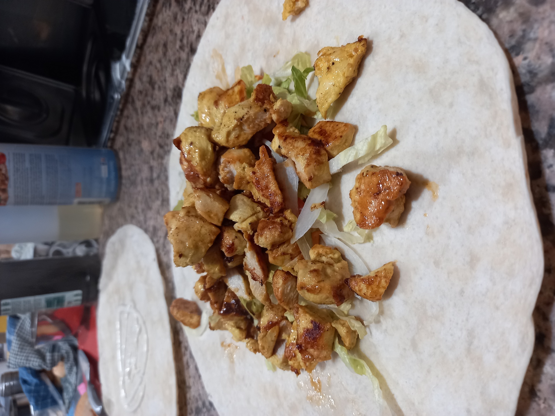 préparation kebab