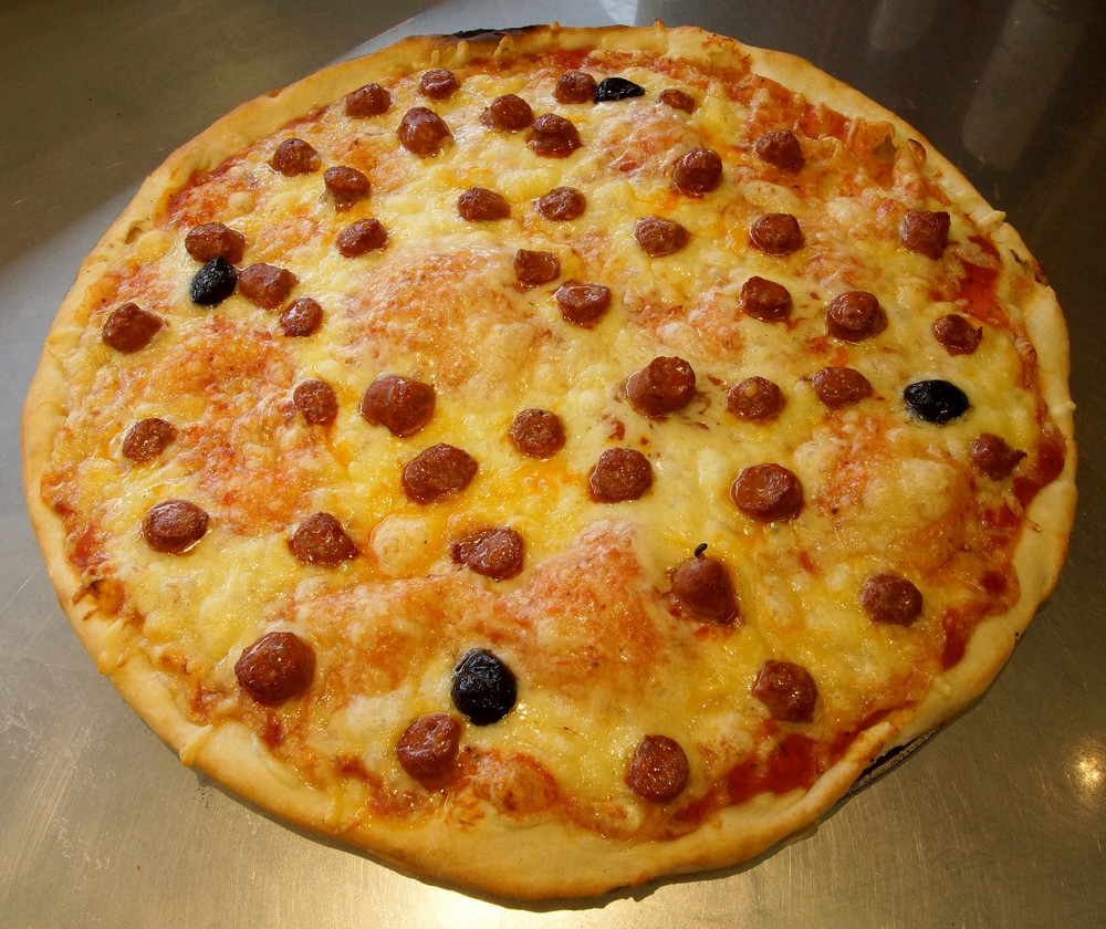 pizza merguez