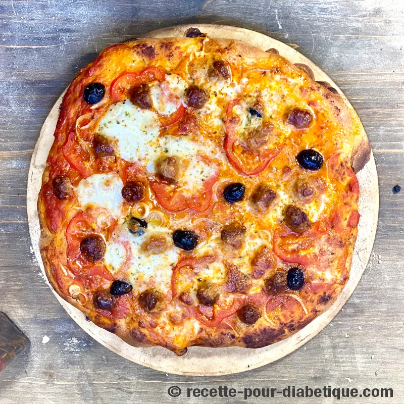 pizza merguez